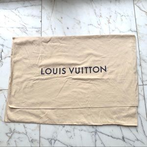 Authentic Louis Vuitton Keepall dust bag